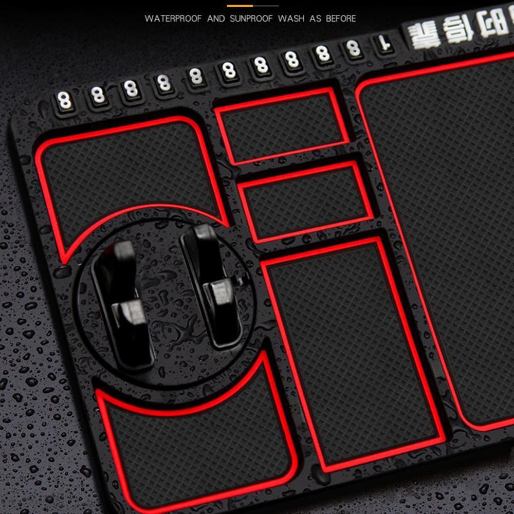Multifunctional Car Anti-Slip Mat Auto Phone Holder Non Slip Sticky Anti  Slide Dash Phone Mount Silicone Dashboard Car Pad Mat – Latest Gadgets &  Gizmos